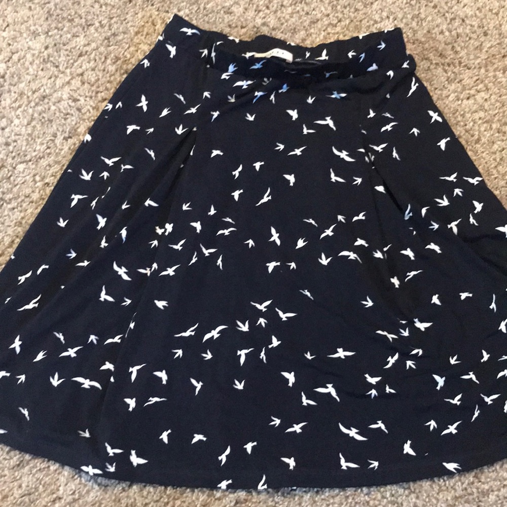 Navy skirt